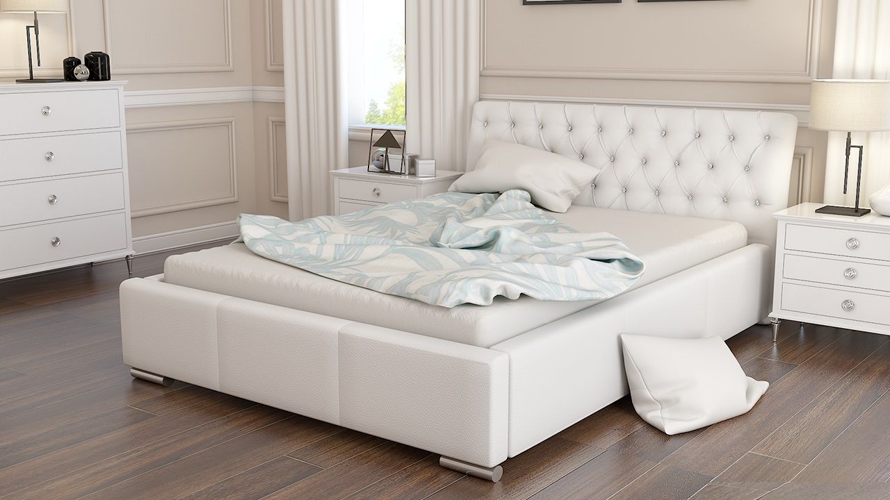 Polsterbett Bett Doppelbett BIAGIO 160x200cm inkl.Lattenrost