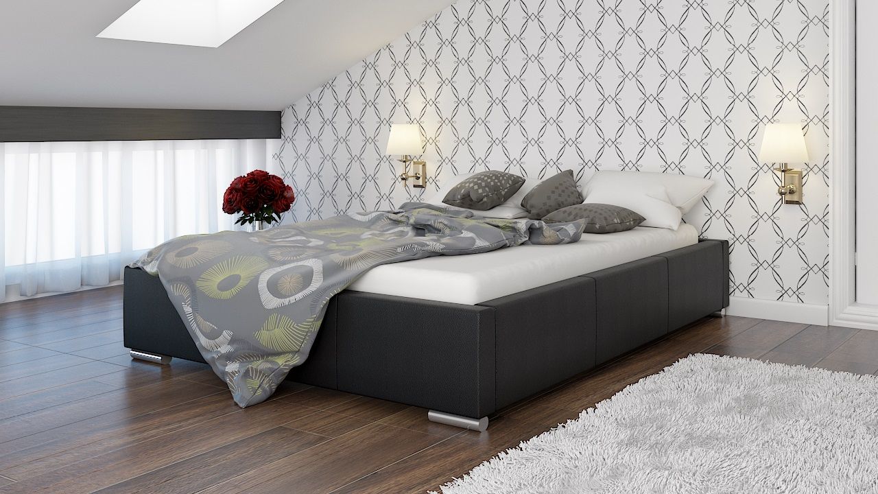 Polsterbett Bett Doppelbett GIUSTO 160x200cm inkl.Bettkasten